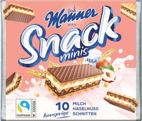 Manner Snack Minis - paket - 1 kos