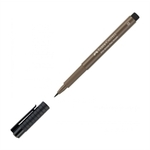 Faber-Castell Marker Pitt Artist Pen Brush - rjava in kovinska 178