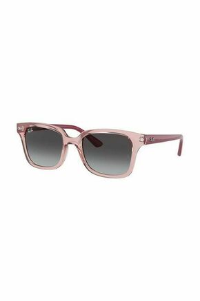 Otroška sončna očala Ray-Ban roza barva
