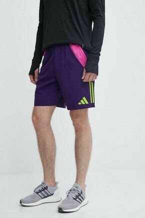 Kratke hlače za vadbo adidas Performance Generation Predator Downtime vijolična barva