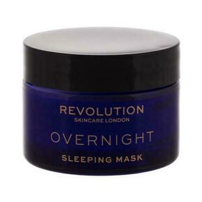Revolution Skincare Overnight Sleeping Mask nočna maska za gladko in mehko kožo 50 ml za ženske POKR