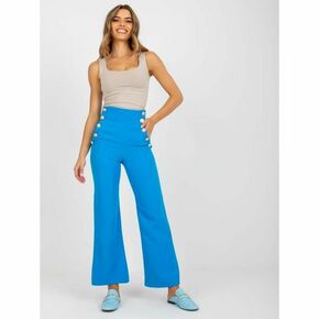 ITALY MODA Ženske hlače TEENA modre barve DHJ-SP-16008.01X_387615 XL