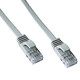 DATACOM Patch kabel UTP CAT6 5m siv FLAT ploščat