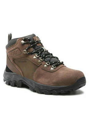 Trekking čevlji Columbia Newton Ridge Plus II Suede Wp BM812 Dark Brown/Dark Grey 204