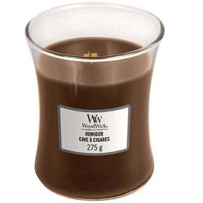 Woodwick Dišeča vaza za sveče Humidor 275 g