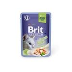 Brit Premium Cat D fileti v želeju s postrvjo 85g