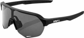 100% S2 Soft Tact Black/Smoke Lens Kolesarska očala