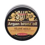 Vivaco Sun Argan Bronz Oil Body Butter maslo za sončenje z arganovim oljem brez uv filtra 200 ml