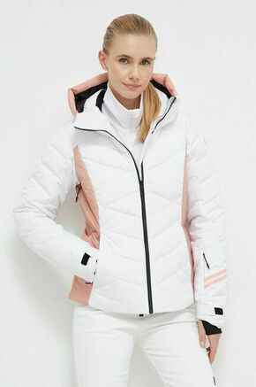 Smučarska jakna Rossignol Courbe bela barva - bela. Smučarska jakna iz kolekcije Rossignol. Model izdelan materiala
