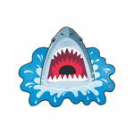 Odeja za na plažo z motivom morskega psa Big Mouth Inc., ⌀ 152 cm