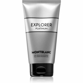 Montblanc Explorer Platinum gel za prhanje za moške 150 ml