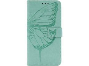 Chameleon Samsung Galaxy A72 5G - Preklopna torbica (WLGO-Butterfly) - turkizna