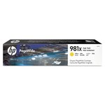 HP 981X (L0R11A), originalna kartuša, rumena, 116ml, Za tiskalnik: HP PAGEWIDE ENTERPRISE COLOR 556, HP PAGEWIDE ENTERPRISE COLOR 556DN, HP PAGEWIDE