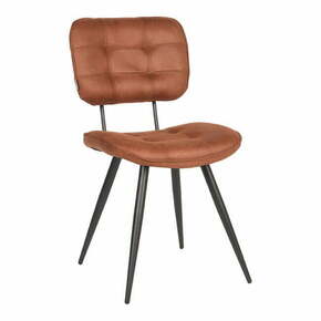 Jedilni stoli v kompletu 2 ks v konjak rjavi barvi Gus – LABEL51