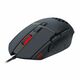 Serioux Tobis Gaming miška, 6400 dpi, 8 tipk, ergonomska oblika, črna