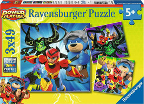 WEBHIDDENBRAND RAVENSBURGER Puzzle Power Players 3x49 kosov