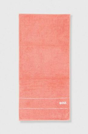 Bombažna brisača BOSS 50 x 100 cm - oranžna. Bombažna brisača iz kolekcije BOSS. Model izdelan iz tekstilnega materiala.