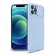 MG Privacy Lens silikonski ovitek za iPhone 13 Pro, modro