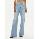 Pinko Jeans hlače Wanda 101733 A140 Modra Wide Leg