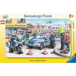 WEBHIDDENBRAND RAVENSBURGER Puzzle Policija 15 kosov