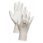 WHITETHROAT FH rokavice najlon-18G bele barve 6