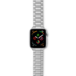 EPICO Kovinski pašček za pametno uro Apple Watch, 42/44/45 mm, srebrn (63418182100001)