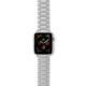 EPICO Kovinski pašček za pametno uro Apple Watch, 42/44/45 mm, srebrn (63418182100001)