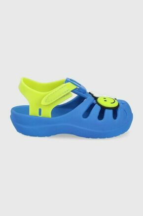 Otroški sandali Ipanema Summer Ix Ba - modra. Sandali iz kolekcije Ipanema. Model izdelan iz sintetičnega materiala.