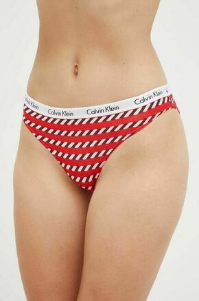 Spodnjice Calvin Klein Underwear 5-pack - pisana. Spodnjice iz kolekcije Calvin Klein Underwear. Model izdelan iz elastične pletenine. V kompletu je pet kosov.