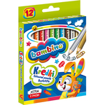 BAMBINO Debeli šolski svinčniki 12 barv