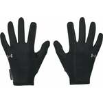 Under Armour Women's UA Storm Run Liner Gloves Black/Black/Reflective L Tekaške rokavice
