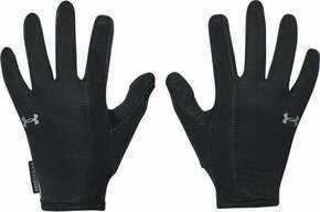 Under Armour Women's UA Storm Run Liner Gloves Black/Black/Reflective L Tekaške rokavice