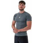 Nebbia Functional Slim-fit T-shirt Grey M Fitnes majica
