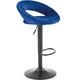 eoshop Barski stol H102, modra, tkanina / kovina