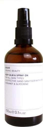 "Evolve Organic Beauty Keep Calm and Spray On'Hand razkužilo - 100 ml"
