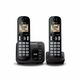 Panasonic KX-TGC222 telefon, DECT, črni