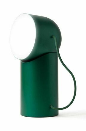 Prenosna led svetilka Lexon Orbe - zelena. Prenosna LED svetilka iz kolekcije Lexon. Model izdelan iz umetne snovi.
