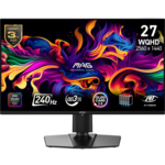 MSI MAG 274QP monitor, OLED, 27", 16:9, 2560x1440, 240Hz, pivot, HDMI, Display port