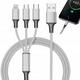 Verkgroup 3v1 USB kabel za telefon Lightning kabel iPhone Micro USB 120cm