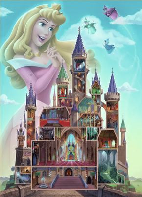Ravensburger Puzzle Disney Castle Collection: Sleeping Beauty 1000 kosov