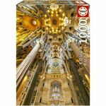 Educa Puzzle Sagrada Familia - notranjost, Barcelona (Španija) 1000 kosov