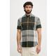 Barbour srajca moška z bombažem Douglas zelena MSH5077