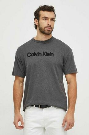 Bombažna kratka majica Calvin Klein moški