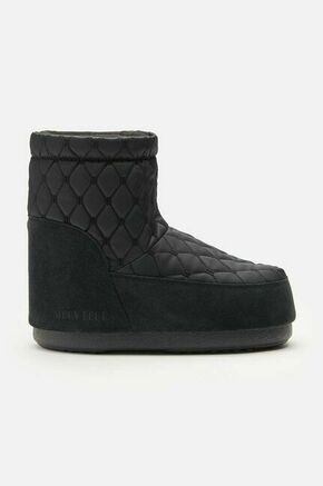 Snežke Moon Boot Icon Low Nolace Quilted črna barva