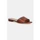 Lauren Ralph Lauren Usnjeni natikači Lauren Ralph Lauren Everley Sld rjava 802959142002.200