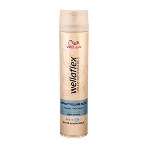 Wella Wellaflex Instant Volume Boost lak za volumen las za izjemno močno fiksacijo 250 ml