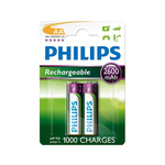 Philips R6B2A260/10 polnilna AA 2600 mAh 2 bateriji