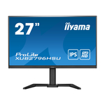 Iiyama ProLite XUB2796HSU-B5 monitor, IPS, 27", 16:9, 1920x1080, 75Hz, pivot, HDMI, Display port, USB