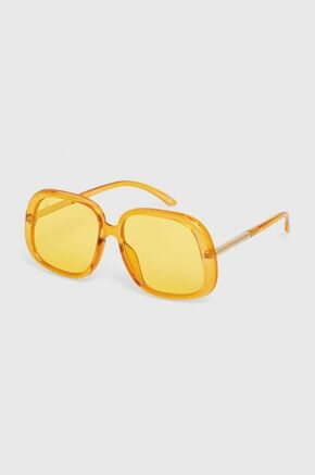 Sončna očala Jeepers Peepers rumena barva - rumena. Sončna očala iz kolekcije Jeepers Peepers. Model z enobarvnimi stekli in okvirji iz plastike. Ima filter UV 400.