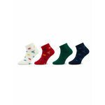 United Colors Of Benetton Set 4 parov otroških nizkih nogavic 6AO307023 Pisana
